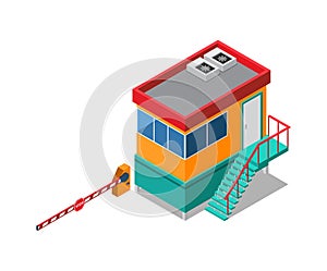 Parking Barrier Icon