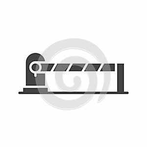 Parking Barrier icon vector image.