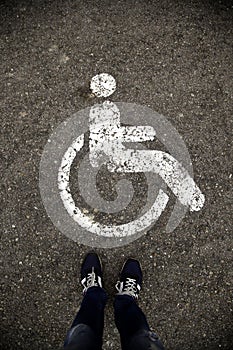 Parking for the disabled