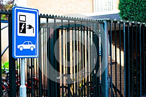 parking for electric vehicles only