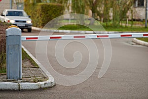 Parking gate, automatic car barrier system