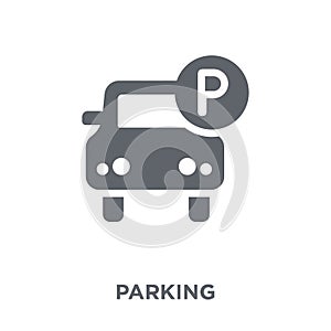 Parking icon from collection.