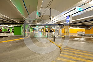 Parking interior / underground garage