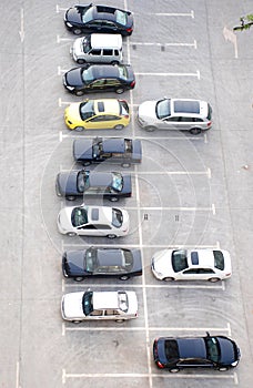 The parking lot