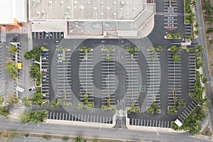 Parking Lot - Aerial View