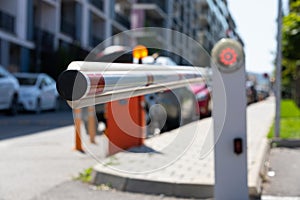 Parking lot barrier