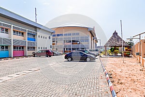 Parking lot of Corona School Lekki Lagos