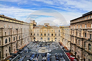 Parking Lot of the Vatican Museum