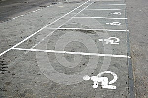 Parking marking