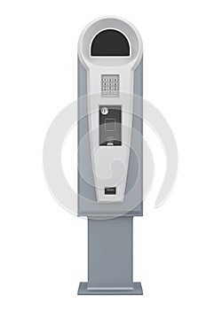 Parking Meter Isolated