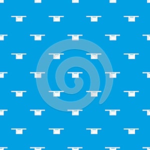 Parking pattern seamless blue