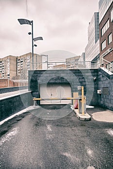 Parking in a residential building