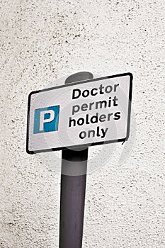 Doctor parking