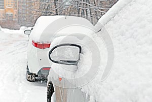 Parking during snowfall