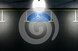 Parking Space Paraplegic