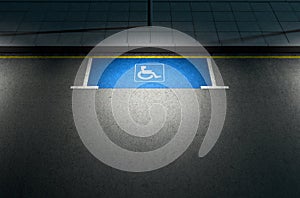 Parking Space Paraplegic