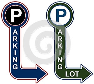 Parking Structure Sign