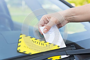 Parking ticket