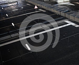 Parking under the building