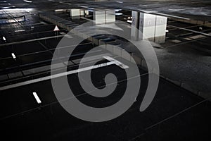 Parking under the building