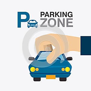 Parking zone graphic