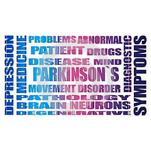 Parkinsons syndrome concept