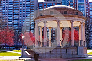 Parkman Bandstand in Boston Common, central park