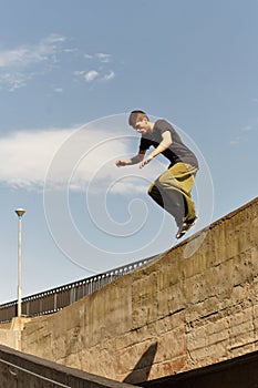 Parkour in the city