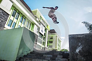Parkour Jumping