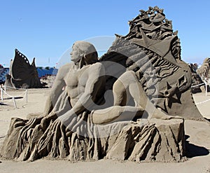 Sand Sculpture, Parksville, BC