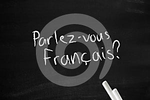Parlez-vous francais