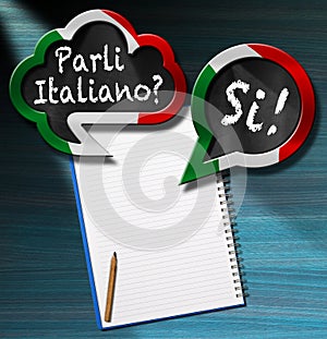 Parli Italiano - Speech Bubbles