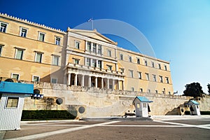 Parliament in Athens.