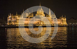 Parliament Budapest and Danube