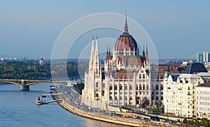 The Parliament in Budapest photo