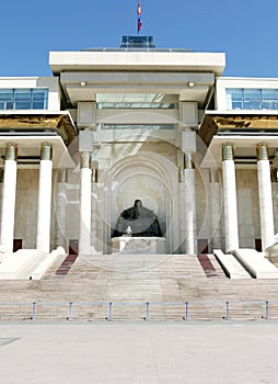 The Parliament building