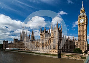 Parliament Building and Big Ben London England