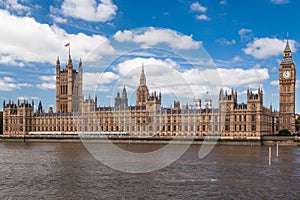 Parliament Building and Big Ben London England