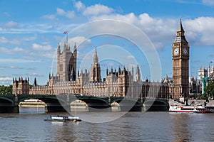 Parliament Building and Big Ben London England