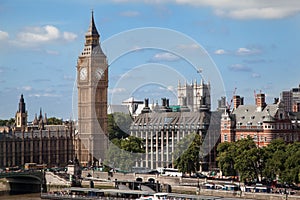 Parliament Building and Big Ben London England