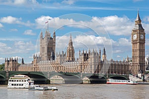 Parliament Building and Big Ben London England