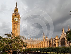 Parliament Building and Big Ben London England