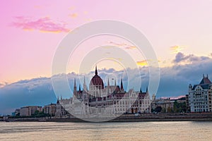 Parliament building in Budapest