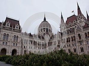 The parliament building in Budapest. Hungary.