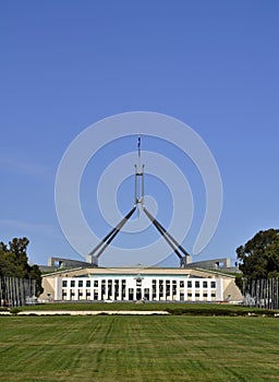 Parliament building Canberra