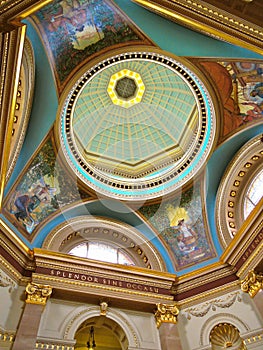 Parliament Building Ceiling Victoria BC Canada