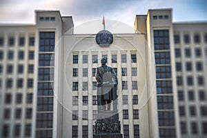 Parliament building on Independence Square