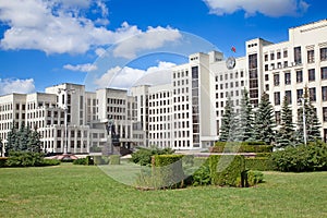 Parliament building in Minsk. Belarus