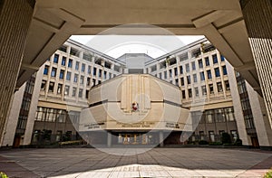 Parliament building in Simferopol