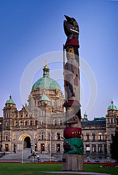 Parliament building Victoria, BC, Canada